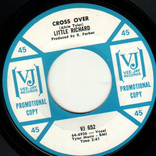 Little Richard - Cross Over (7" Single, Promo)