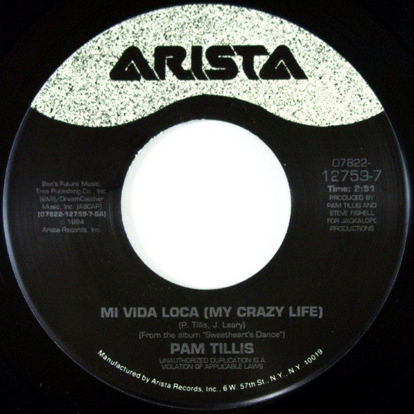 Pam Tillis - Mi Vida Loca (My Crazy Life) (7" Single)