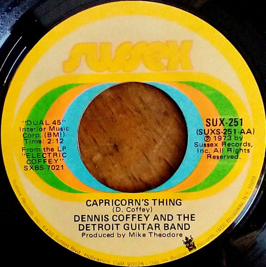 Dennis Coffey & The Detroit Guitar Band - Capricorn's Thing (7" Single)