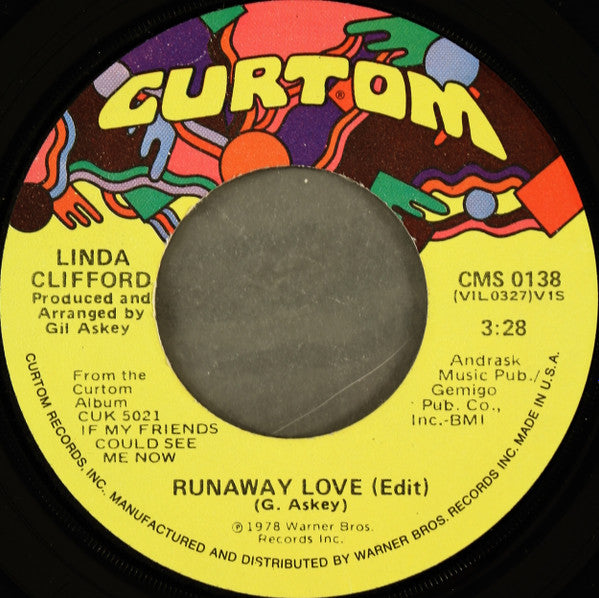 Linda Clifford - Runaway Love (Edit) / Broadway Gypsy Lady (7" Single)