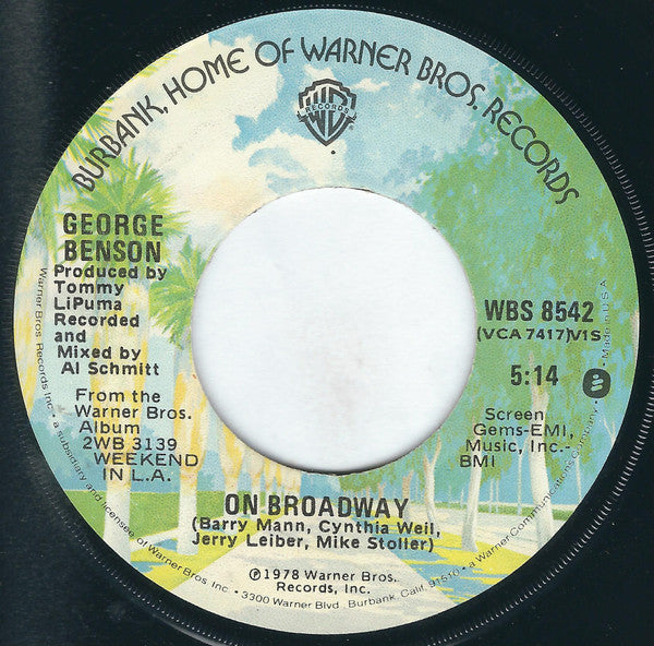 George Benson - On Broadway (7" Single)