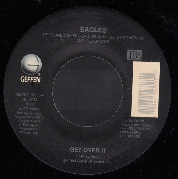 Eagles - Get Over It (7" Single)