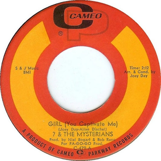 ? & The Mysterians - Girl (You Captivate Me) (7" Single)