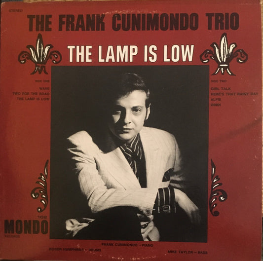 The Frank Cunimondo Trio - The Lamp Is Low