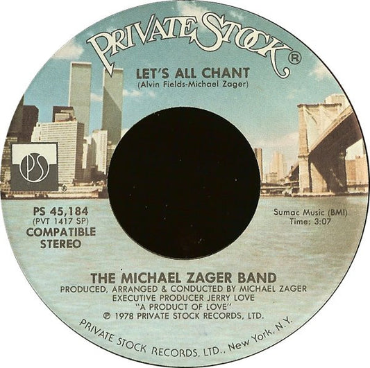 The Michael Zager Band - Let's All Chant / Love Express (7" Single)