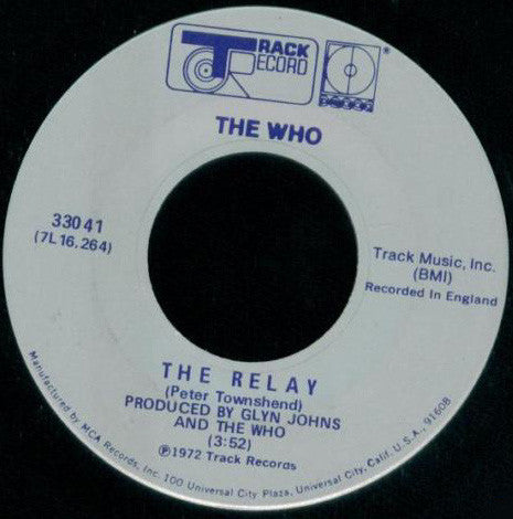 The Who - The Relay (7" Single)