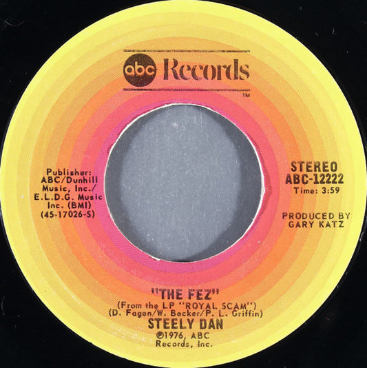 Steely Dan - The Fez / Sign In Stranger (7" Single)