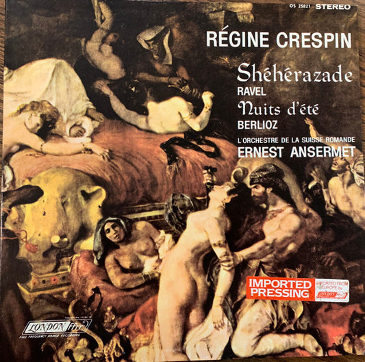 Crespin, Ravel, Berlioz, L'Orchestre Suisse Romande - Sheherazade / Nuits D'ete