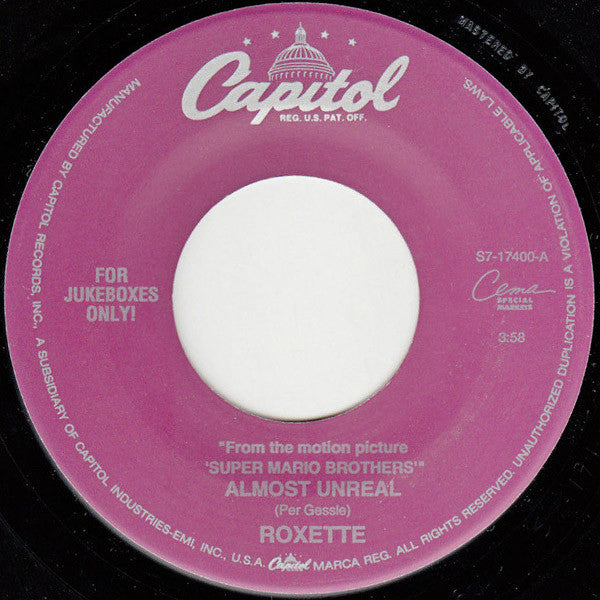 Roxette - Almost Unreal (7" Single)