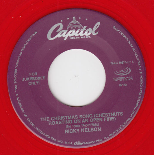 Ricky Nelson - The Christmas Song (7" Single, Red vinyl)