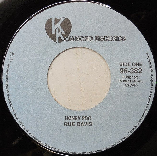 Rue Davis - Honey Poo (7" Single)