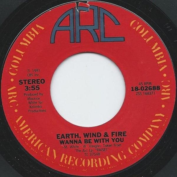 Earth, Wind & Fire - Wanna Be With You (7" Single)