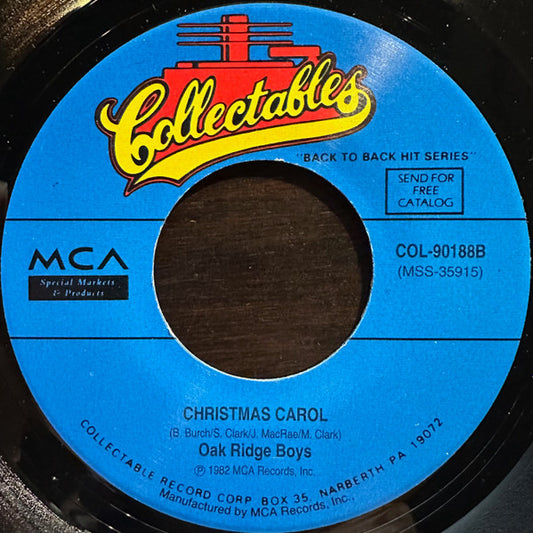 The Oak Ridge Boys / Ray Stevens - Christmas Carol / Santa Is Watching You (7")