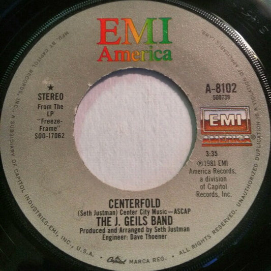 The J. Geils Band - Centerfold