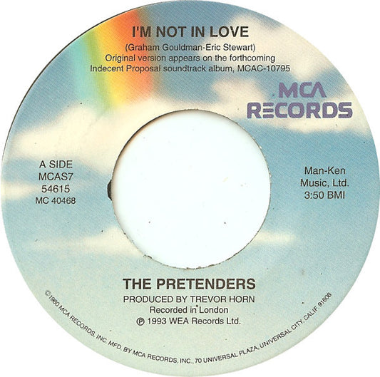 The Pretenders - I'm Not In Love (7" Single)
