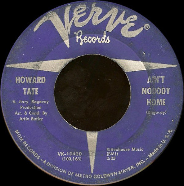 Howard Tate - Ain't Nobody Home (7" Single)