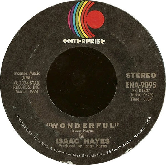 Isaac Hayes - Wonderful / Someone Made You For Me (7" Single)