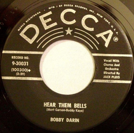 Bobby Darin - The Greatest Builder / Hear Them Bells