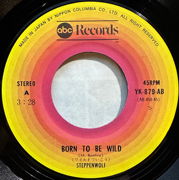 Steppenwolf - Born To Be Wild (7", Single)
