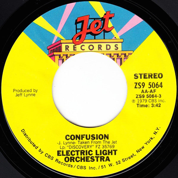 Electric Light Orchestra - Confusion (7" Single)