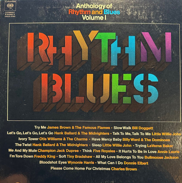 Various - Anthology Of Rhythm And Blues Volume 1 (12" LP)