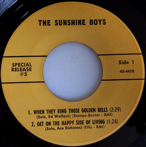 The Sunshine Boys Quartet - When They Ring Those Golden Bells