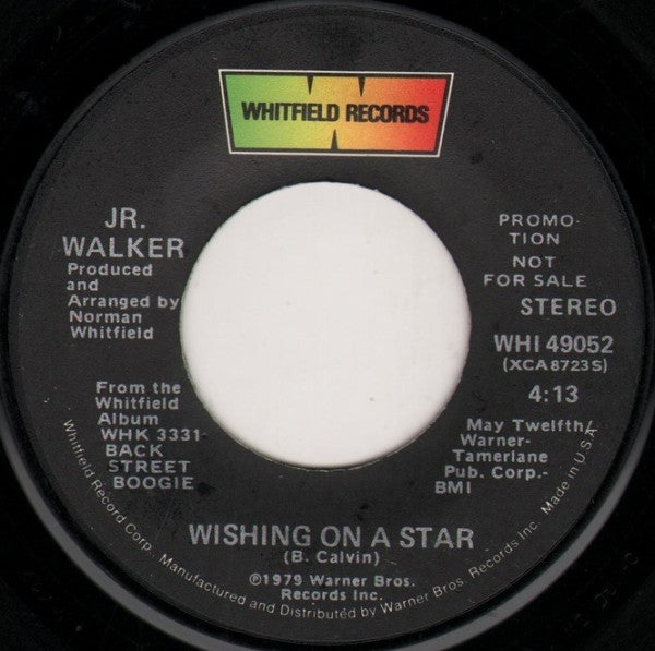 Junior Walker - Wishing On A Star (7" Single, Promo)