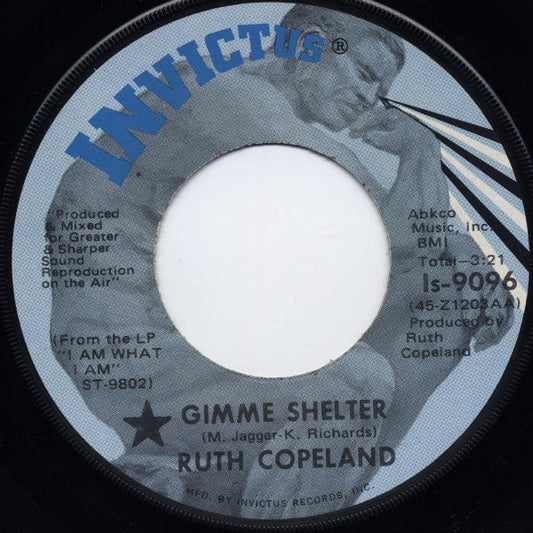 Ruth Copeland - Gimme Shelter (7" Single)