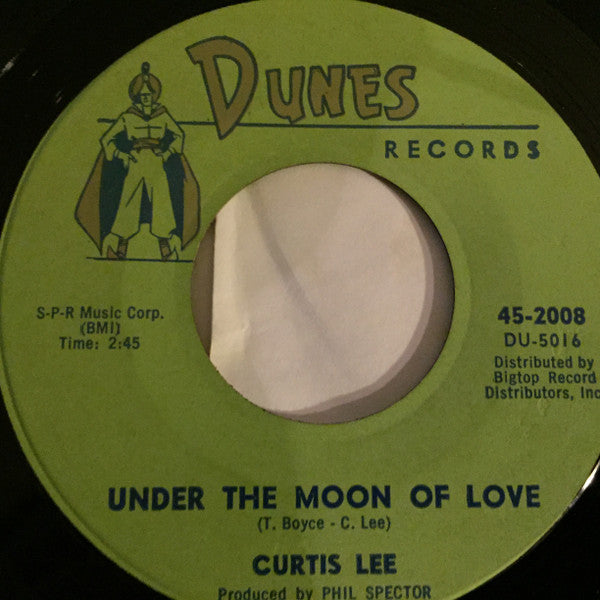 Curtis Lee - Under The Moon Of Love / Beverly Jean (7" Single)