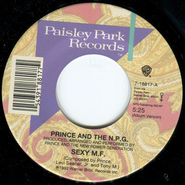Prince And The New Power Generation - Sexy M.F. (7" Single)