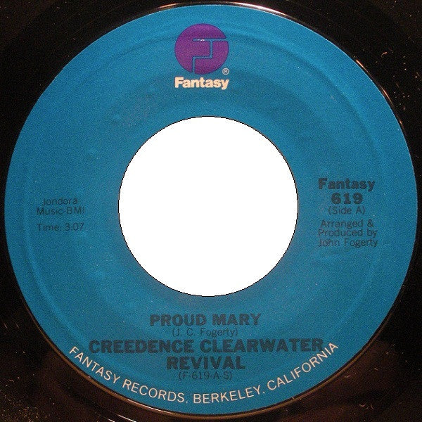 Creedence Clearwater Revival - Proud Mary / Born On The Bayou (7" Single)