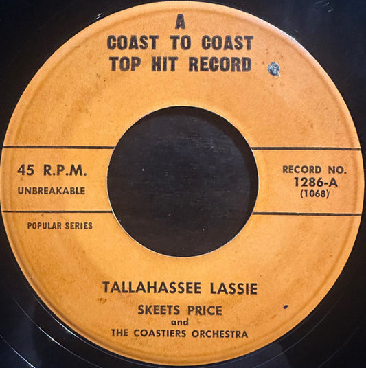 Skeets Price, Jack White & The Coastiers - Tallahassee Lassie / The Wonder of…