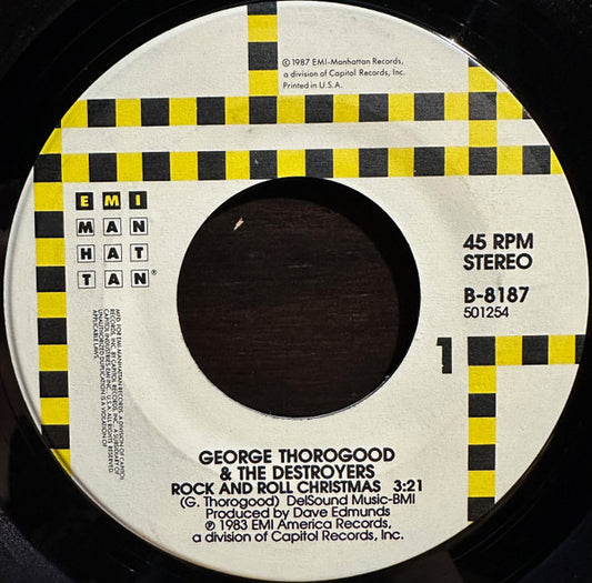 George Thorogood & The Destroyers - Rock And Roll Christmas (7" Single)