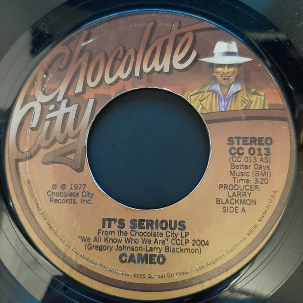Cameo - It's Serious (7" Single)