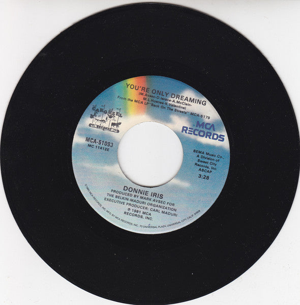 Donnie Iris - You're Only Dreaming (7" Single)