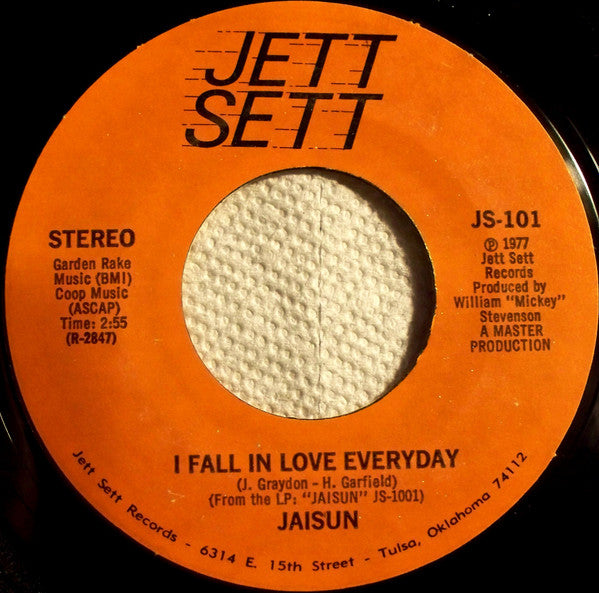 Jaisun - I Fall In Love Everyday / Try And Understand (7" Single)
