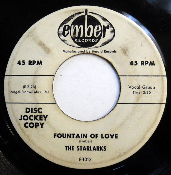 The Starlarks - Fountain Of Love