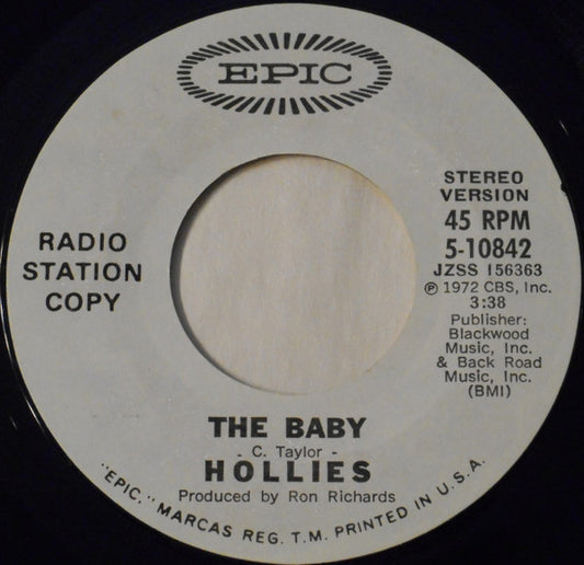 The Hollies - The Baby (7" Single, Promo)