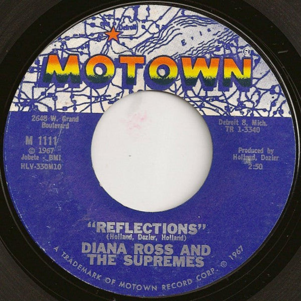The Supremes - Reflections / Going Down For The Third Time