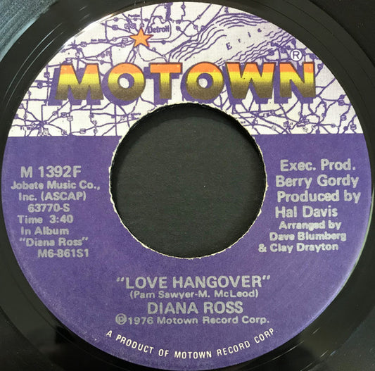 Diana Ross - Love Hangover (7" Single)