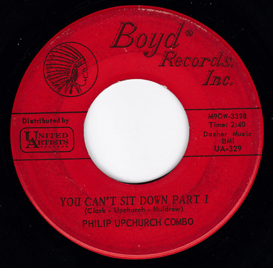 Phil Upchurch Combo - You Can't Sit Down (7", Single)