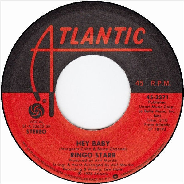 Ringo Starr - Hey Baby (7" Single)