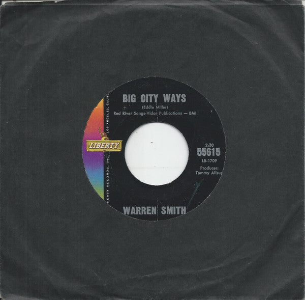 Warren Smith - Big City Ways / That's Why I Sing In A Honky Tonk