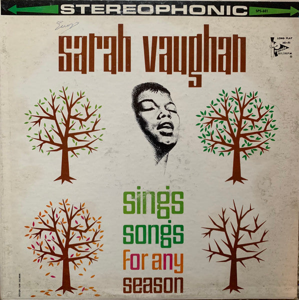 Sarah Vaughan - Sings Songs For Any Season