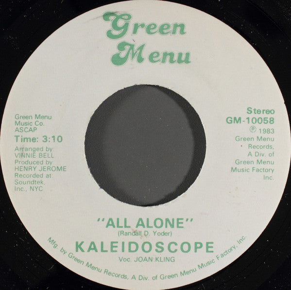Kaleidoscope - All Alone (7" Single)