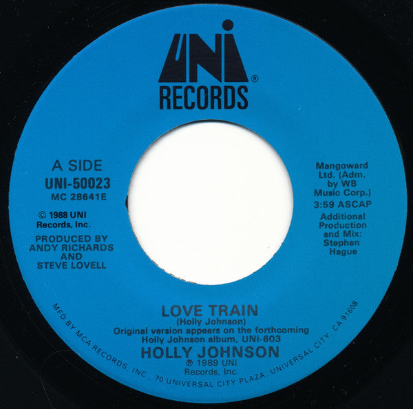 Holly Johnson - Love Train (7" Single)