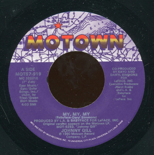 Johnny Gill - My My My (7" Single)