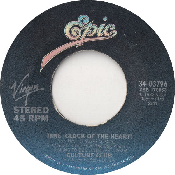 Culture Club - Time (Clock Of The Heart)