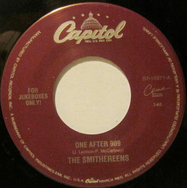 The Smithereens - One After 909 (7" Single)