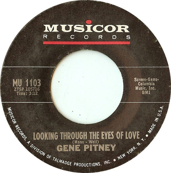 Gene Pitney - Looking Through The Eyes Of Love